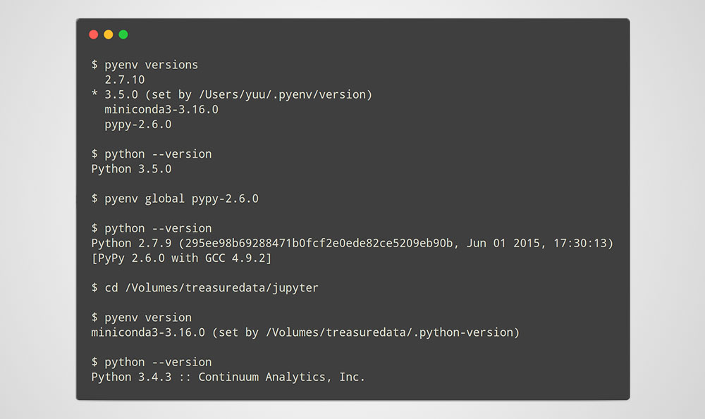 Linux通过Pyenv安装多版本Python